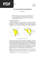 The Associated Harmonic Quadrilateral - Paris Pamfilos