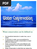 On Water Conservation by Vishwajit Mitra