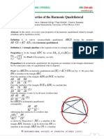 Properties of The Harmonic Quadrilateral - Fraţii Buzeşti, Florentin Smarandache