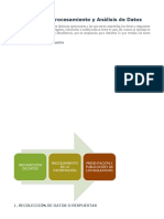 Técnica de Procesamiento y Análisis de Datos