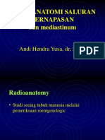 Radioanatomy Respirasi (Dr. Andi Hendra Yusa, SP - Rad.,m.kes) .En - Id