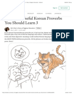 The Most Useful Korean Proverbs You Should Learn 3