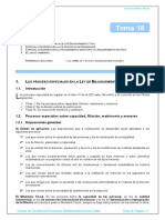 Tema 18 Procesos Especiales en La Lec