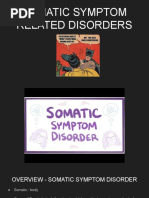 Somatic Symptom Disorder