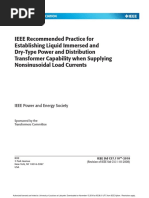 Ieee Recommended Practice For Establishing Liquidimmersed and DR PDF