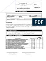 EVALUACION DIAGNOSTICA Perifericos