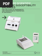 Magnetic Susceptibility Balance Brochure