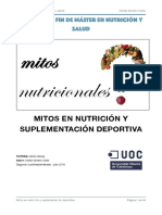 Mitos Nutrición