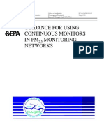 USEPA Continuous Monitoring