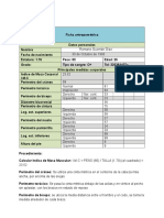 Evidencia 2 Test Fisico y Ficha Antropometrica