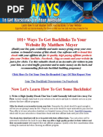 101 Ways To Get Backlinks PDF