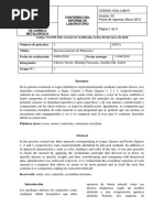 Informe 2. Reconocimiento de Minerales (Jaspe, Cuarzo y Pirita)