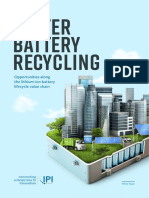 Lithium-Ion Battery Recycling White Paper