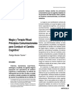 Magia y Terapia Ritual PDF