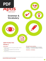 APTIS Grammar PDF