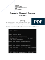 Comandos Básicos de Redes en Windows