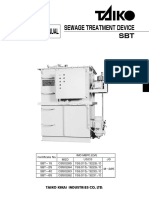 Manual e Sewage Treatment Device PDF