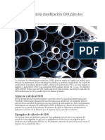 Qué Determina La Clasificación SDR para Los Tubos