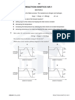 Reaction Kinetics WS