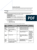 MI01 Create Physical Inventory Document