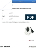 Direccionamiento de Puertos DS2CD7133E Y DS2CD7153