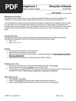 Sherydan Urbanek - Chem1701 Case Study