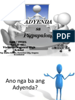 Agenda Sa Pagpupulong