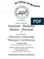 Christian Bible College and Seminary Catalog-2019 PDF