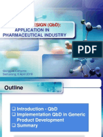 QBD Application in Pharm Industry PDF