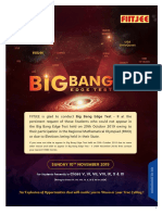 Big Bang Edge Test Information Booklet