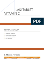 Kel 1 Formulasi Tablet Vit C