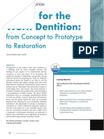 CPR For The Worn Dentition