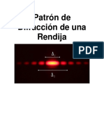 Difracción Producida Por Una Rendija