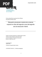 Educacion Emocional A Través de La Vivencia Tesis Unir PDF