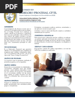 Diplomado en Derecho Procesal Civil