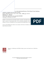 J - 2006 - Brand Value Creation - Analysis of The Interbrand-Business Week Brand Value Ranki - 40216698