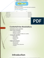 Pulse Modulation
