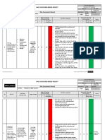 Risk Assessment For MEP Isolation Works