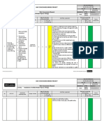  Risk Assessment of Installation of Chilled Water Pipes