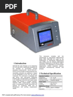 VEA 501 Gas Analyzer