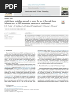 VERSINI 2018 - A Distributed Modelling Approach To Assess The Use of Blue and GreenInfrastructures To Ful L Stormwater Management Requirements