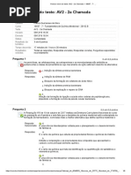 Revisar Envio Do Teste - AV2 - 2a Chamada - Quimica Medicinal