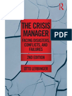 TEM 9 Lerbinger 2012 The Crisis Manager Chapter 1