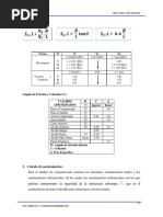 Factores de Forma y Asentamientos