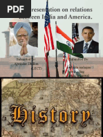 Presentation On India With America