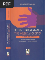 DELITOS CONTRA LA FAMILIA y VIOLENCIA DOMESTICA - Reyna Alfaro 2016 PDF