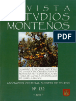 Revista de Estudios Monteños Boletín de La Asociación Cultural Montes de Toledo 2010 N.º 132