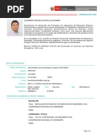 CV Leonardo Castillo