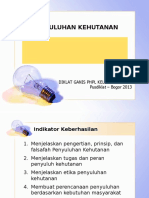 Penyuluhan Kehutanan - Ganiskesos