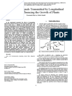 Biological Signals Transmitted by Longitudinal Waves Influencing The Growth of Plants ABBE14 - Proceedings